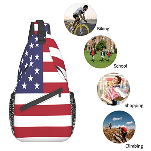 Mochila bandolera unisex moda cross body para senderismo miniatura 7