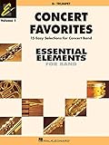 Concert Favorites Vol. 1 - Bb Trumpet: Essential Elements Band Series