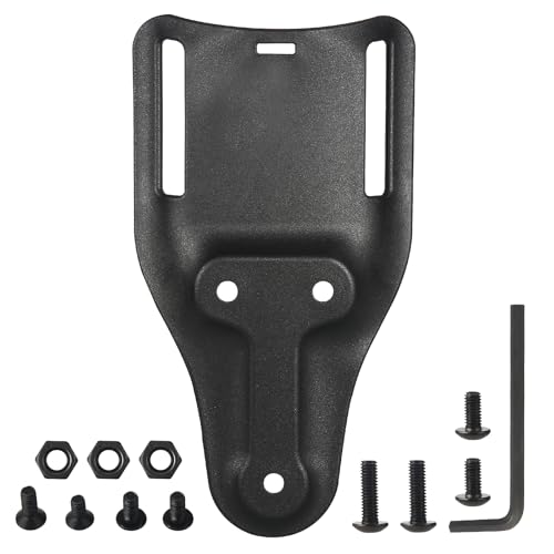 Image of Holstopia 6070UBL,Universal Belt Loop Adapter with 2" Belt Slot, 3-Hole Pattern,Black