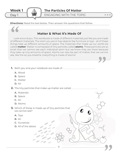 5th Grade Science: Daily Practice Workbook | 20 Weeks of Fun Activities (Physical, Life, Earth and Space Science, Engineering | Video Explanations Included | 200+ Pages Workbook) - Image 10