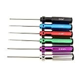 HUWAIMI 6 Color/7 Color Hex Wrencher Hex Screwdriver for RC CAR,Helicopter,Remote Control Car/Airpla