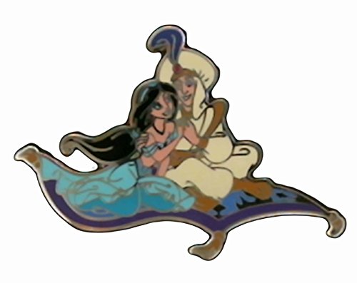 Disney Aladdin and Jasmine on Magic Carpet Pin, Small