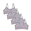 4 Pack - Vneck Pink and Blue Stripe