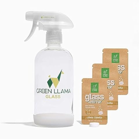 Green Llama Eco-Friendly Glass Cleaner Cover
