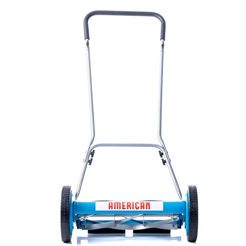 Image of American Lawn Mower Company 2815-18 18-Inch 5-Blade Reel Push Lawn Mower