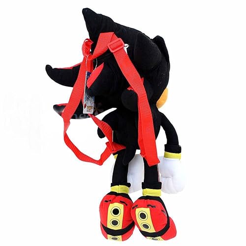 Mochila de pelúcia Sonic the Hedgehog - Mochila Sombra Preta (61 cm)