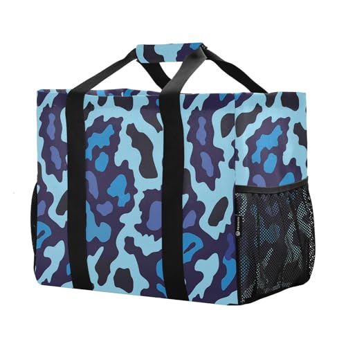 Tote Bag Foldable Beach Tote Water Resistant Canvas Laundry Bag Travel2