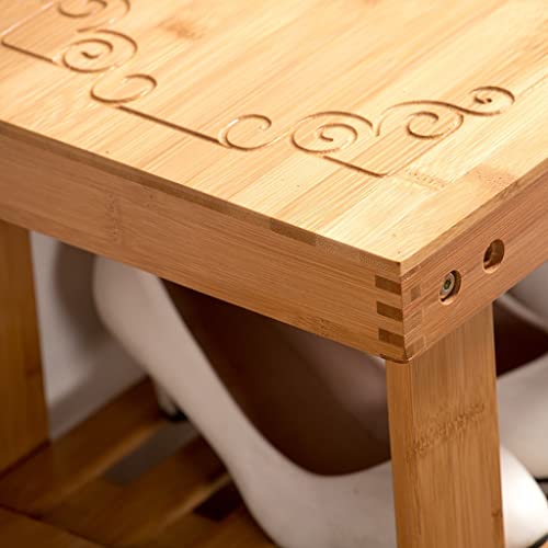 Meuble à chaussures entrée et tabouret de rangement pour chambre - 5