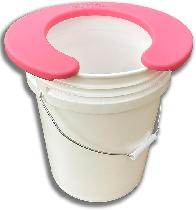 for Yeti Bucket or Any 5 Gallon Buckets - Bucket not Included (Pink)