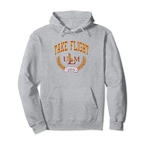 Louisiana Monroe Warhawks Vintage Victory Pullover Hoodie