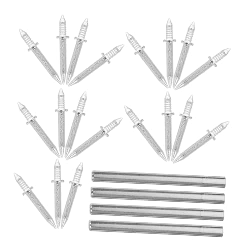 Operitacx 200pcs Double Head Seamless Nails for Wall Decor Glue Nails Rivet Setting Tool for Home Use miniatura 1