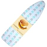 Thick Ironing Board Cover and Pad 15x54 Standard Size 4 Layers Thick Padding with 2" Elastic, Stain