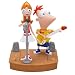 Disney Phineas and Ferb Mini Figure 2Pack Phineas Candace Rockin Stage