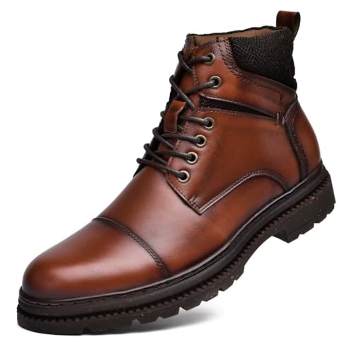 Image of Arkbird Men's Chukka Boots Genuine Leather Ankle Boot for Men Classic Casual Oxford Style Footwear