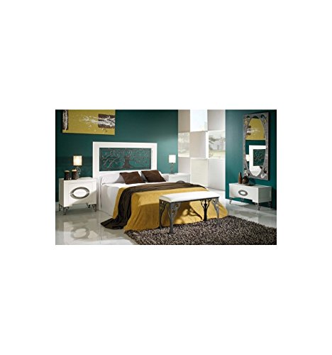 Cabecero de Madera y forja Grace: Grupo