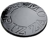 Primo 338 Porcelain Glazed Pizza Baking Stone for Primo Oval XL or Kamado Grill