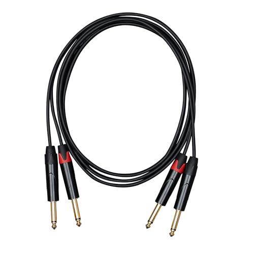 CASCHA Advanced Line Audio Cable Jack (2M) to Jack (2M), 2 m, black - Image 2