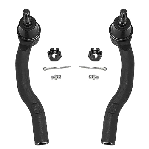 Image of Detroit Axle - Front End 8pc Control Arms Kit for 2004-2006 Toyota Camry Lexus ES330, 2004-2008 Solara, 2 Lower Control Arms 2 Lower Ball Joints 4 Tie Rods Suspension Kit Replacement