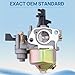 GX160 Carburetor Kit Compatible with Honda GX120 GX140 GX200 GX168 5.5HP 6.5HP Engines Replacement 16100-ZH8-W61 17210-ZE1-517 16100-ZE1-814 OEM Carb With Spark Plug