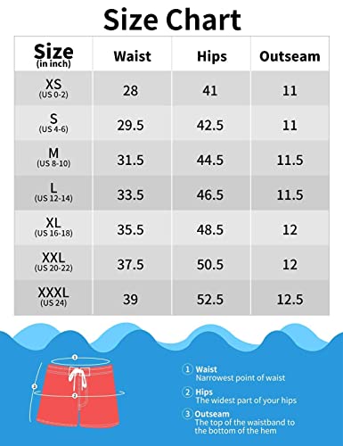 Rocorose RR2614630-32 Women'S Summer Boardshorts Solid Water Sports Quick Dry Beachwear thumb #6