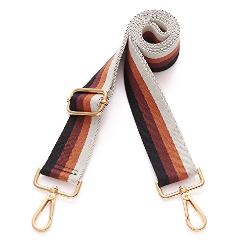 Image of S-Jacorry Purse Strap Replacement Crossbody Wide Shoulder Strap Adjustable Canvas Straps Handbag Strap Replacement Belts