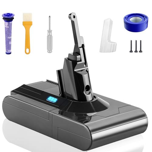 OHZHAO 75Min Long Lasting V8 Battery for Dyson V8 Vacuum Cleaner
