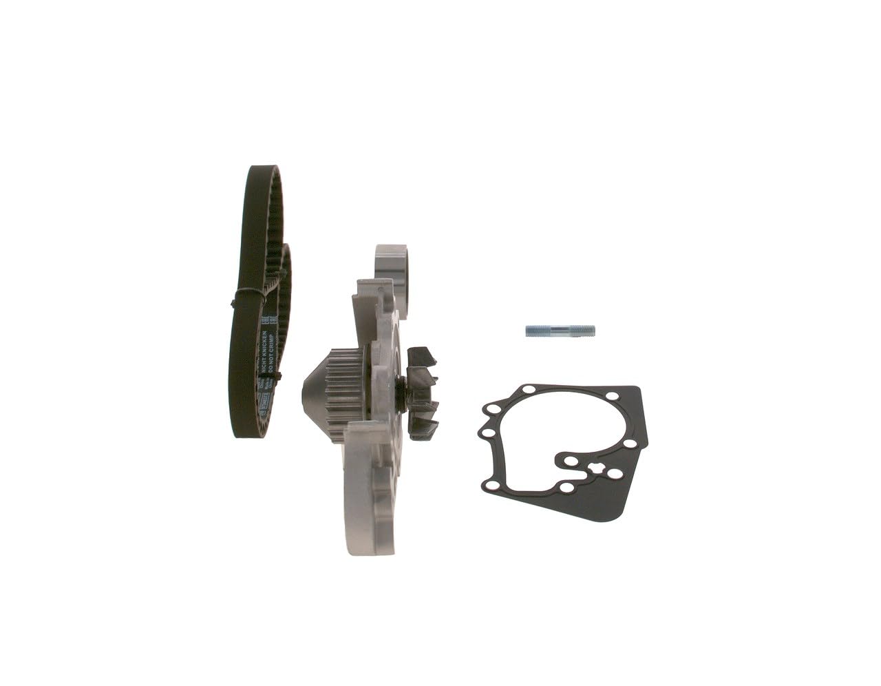 BOSCH 1 987 946 466 Wasserpumpe + Zahnriemensatz Zähnezahl: 96 17 mm Kompatibel mit RENAULT CLIO II BB0/1/2, CB0/1/2 KANGOO KC0/1 KANGOO Express FW0/1, DACIA SANDERO