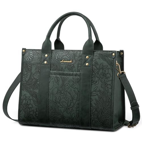 Image of LOVEVOOK Purse for Women Leather Tote Bag Purse and Handbags, Satchel Shoulder Crossbody Top Handle Bags with Zipper