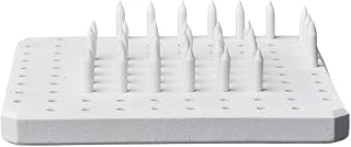 Tofficu Nail Kiln Firing Tools with Refractory Support Pad Set for Pottery Kiln Use Ceramic Firing Accessories 3.93X3.93X0.39In Durable Craft Clay Equipment