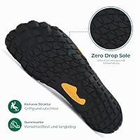 SAGUARO Barfußschuhe Herren Barfussschuhe Damen Barfuss Schuhe Outdoor Zehenschuhe Leicht Fitnessschuhe Traillaufschuhe mit Breite Zehenbox, Fast Ⅰ - Barfußschuhe Blau, Gr.47 EU – Ansicht 5