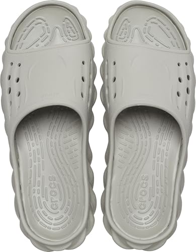 crocs Sandales Echo Slide unisexes pour adulte, Éléphant, 3 UK Men/ 4 UK Women