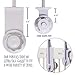 Glenna Jean DIY Musical Mobile Kit, Baby Crib Mobile Music Box Holder Arm Bracket Nut Screw Box
