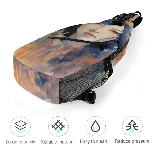 Bolso cruzado para mujer y hombre deportivo casual miniatura 5