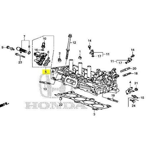 JP2 & JP3 - Safety Recall: Connecting Rod - 2014-2015 Honda Accord & 2015 CR-V 17 Genuine Honda 15815-5A2-A01 Spool Valve Filter Assembly