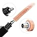 ANNGEOK Thrusting Dildo Machine 3XLR Sex Machine Attachments for Women and Men F Machine Sex Dildo Attachments for Sex Machines Adult Sex Toy for Thrusting Sex Machine Device