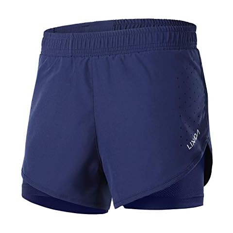 Lixada Women's 2-in-1 Running Shorts Cover