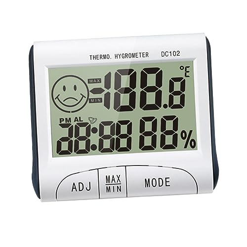 BCOATH Hygrometer Thermometer Hygrometer Digital Thermometer Temperature Humidity Gauge Temperature Humidity Monitor Temperature and Humidity Meter Digital Hygrometer Thermometer