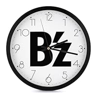 Creative Drug Store 掛時計 Amazon.co.jp: 時計 B'Z ロゴ 掛け時計 かけ時計 壁掛け時計