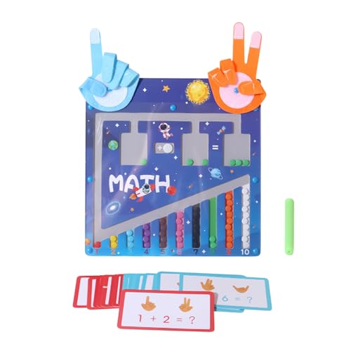 Material matemático bloques de conteo digital para estimular la concentración infantil