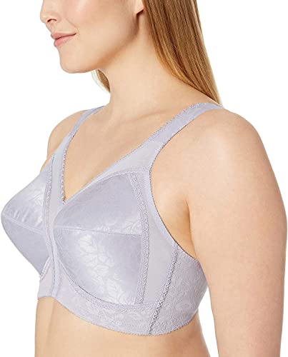 Image of Playtex Women's Wireless Bra, 18 Hour Plus-Size Bras Available, Full Coverage, Smoothing, 4693, Single or 2-Pack