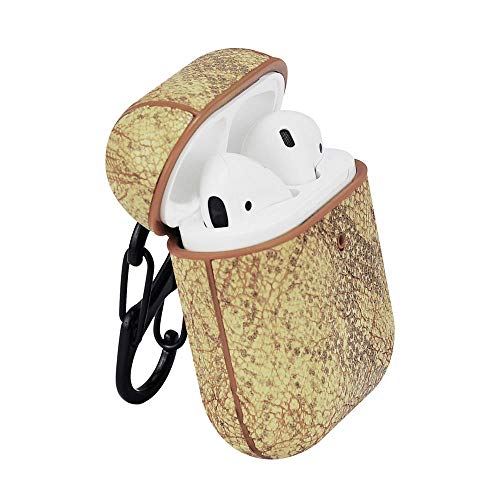 Évitez les rayures sur vos AirPods avec Terratec AirBox Snake Skin marron