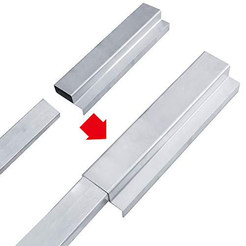 Mountainpeak Aluminum Truck Cap & Topper Ladder Roof Rack For Pickup Camper Shell #TOP1