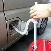 Manual Siphon Pump,Siphon Manual Hand Liquid Transfer Pump,Portable Car Truck Manual Hand Siphon Pump Liquid Gas Oil Water Transfer Tool