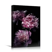 Canvas Wall Art Pink Petal Close Up Bedroom Close Up Colorful Floral Multicolor Petal Photography Romantics - 12x18 inches