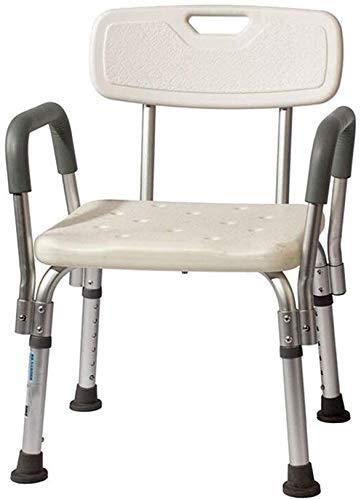 Siège de bain réglable alu et chaise douche ergonomique pour PMR handicapés