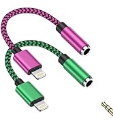 変換アダプタ— iPhone 音楽充電 イヤホン5色CF Amazon.co.jp: 2in1 iphone イヤホンジャック 充電 + 音楽 同時 2IN1