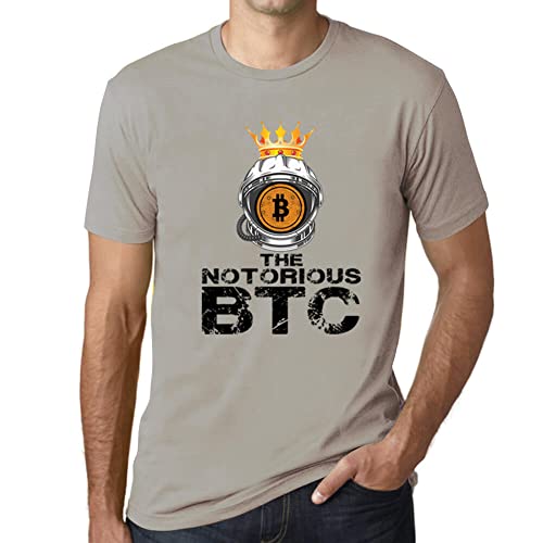 Men's Graphic T-Shirt Bitcoin Notorious BTC Crown HODL Crypto Traders Eco-Friendly Limited Edition Short Sleeve