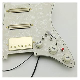 Pickups De Guitare À Double Condensateur Multifonction SSH Câblés Humbucker Câblage Convient 20 Combinaisons De Style… - Les Beatles, Paul McCartney, John Lennon, RIngo Starr, George Harrison Pickups De Guitare À Double Condensateur Multifonction SSH Câblés Humbucker Câblage Convient 20 Combinaisons De Style… – Image 2