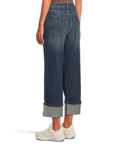 KUT from the Kloth Women's Petite Sienna High Rise Straight Leg-roll Up Patch Pocket3