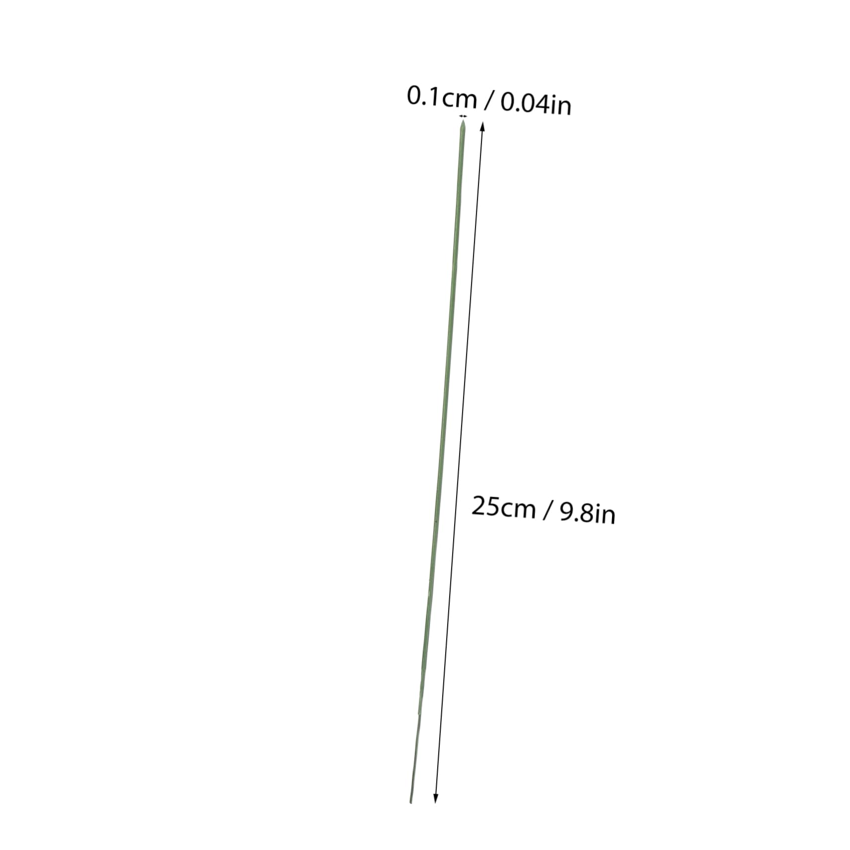 DIYEAH Florist Tools Pcs Cm Floral Stems Wire Realistic for Bouquets Arrangements Craft Needs